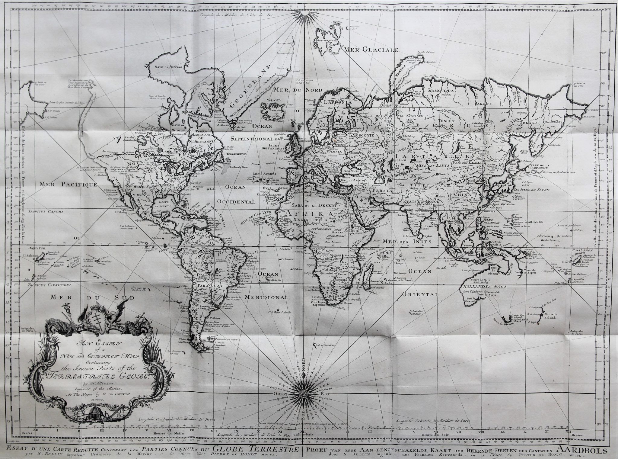 Histoire Générale Des Voyages By Abbé Prévost, 1747 - Cartahistorica