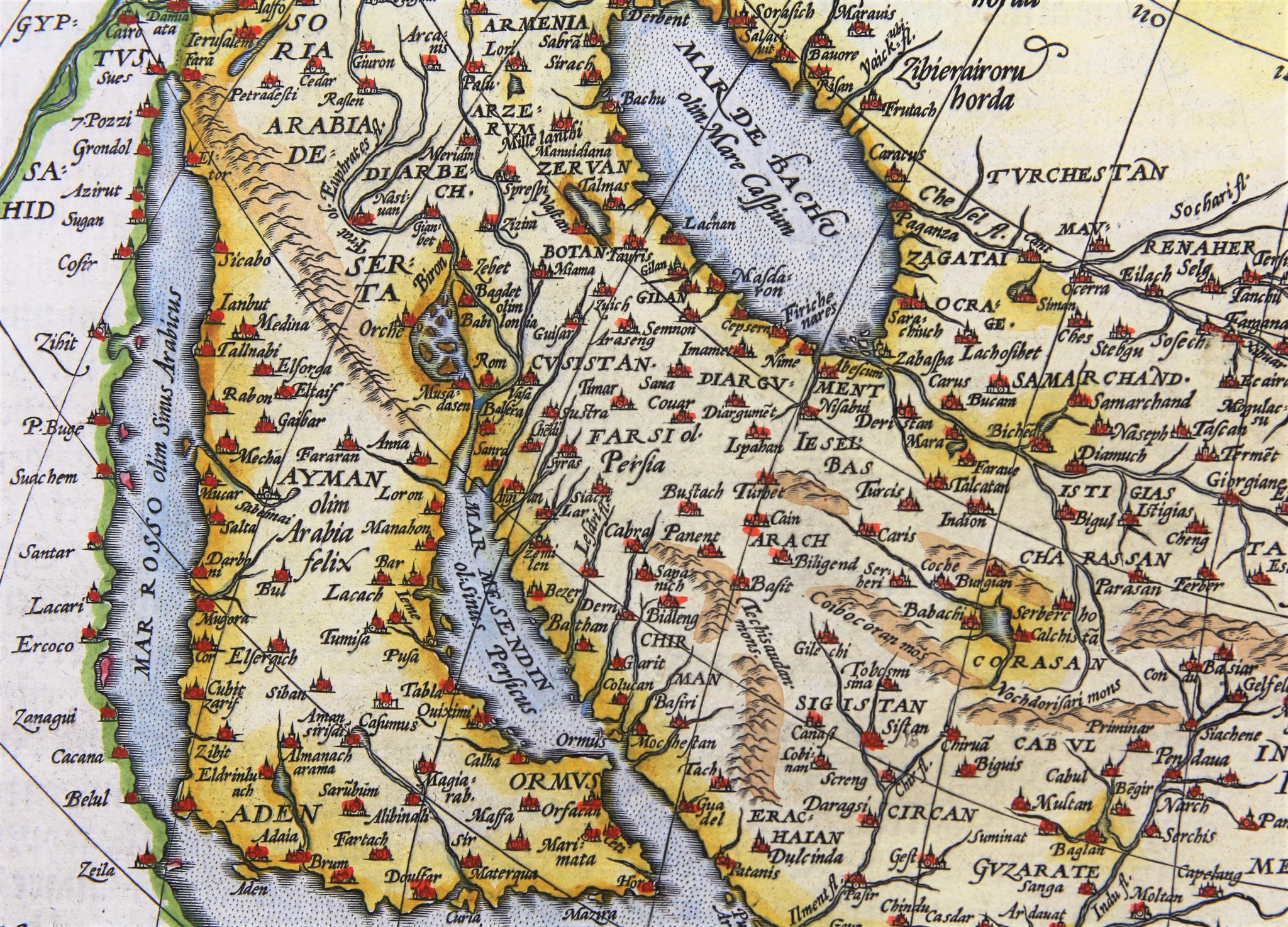 Asia Nova Descriptio by Abraham Ortelius - CartaHistorica