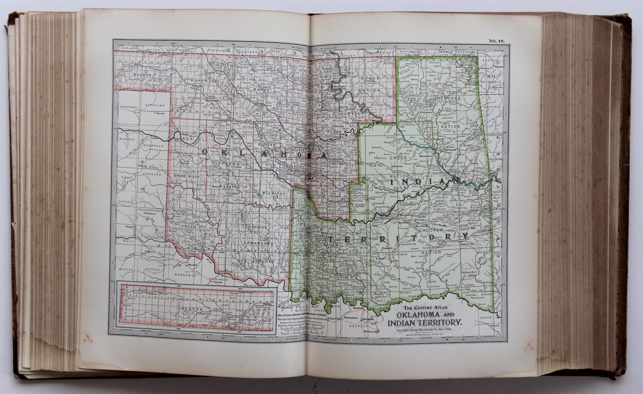 The Century Atlas Of The World, 1897 By Benjamin E Smith - CartaHistorica