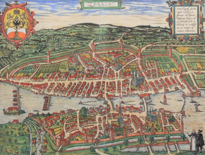 Zürich by Braun and Hogenberg (Civitates Orbis Terrarum) - CartaHistorica